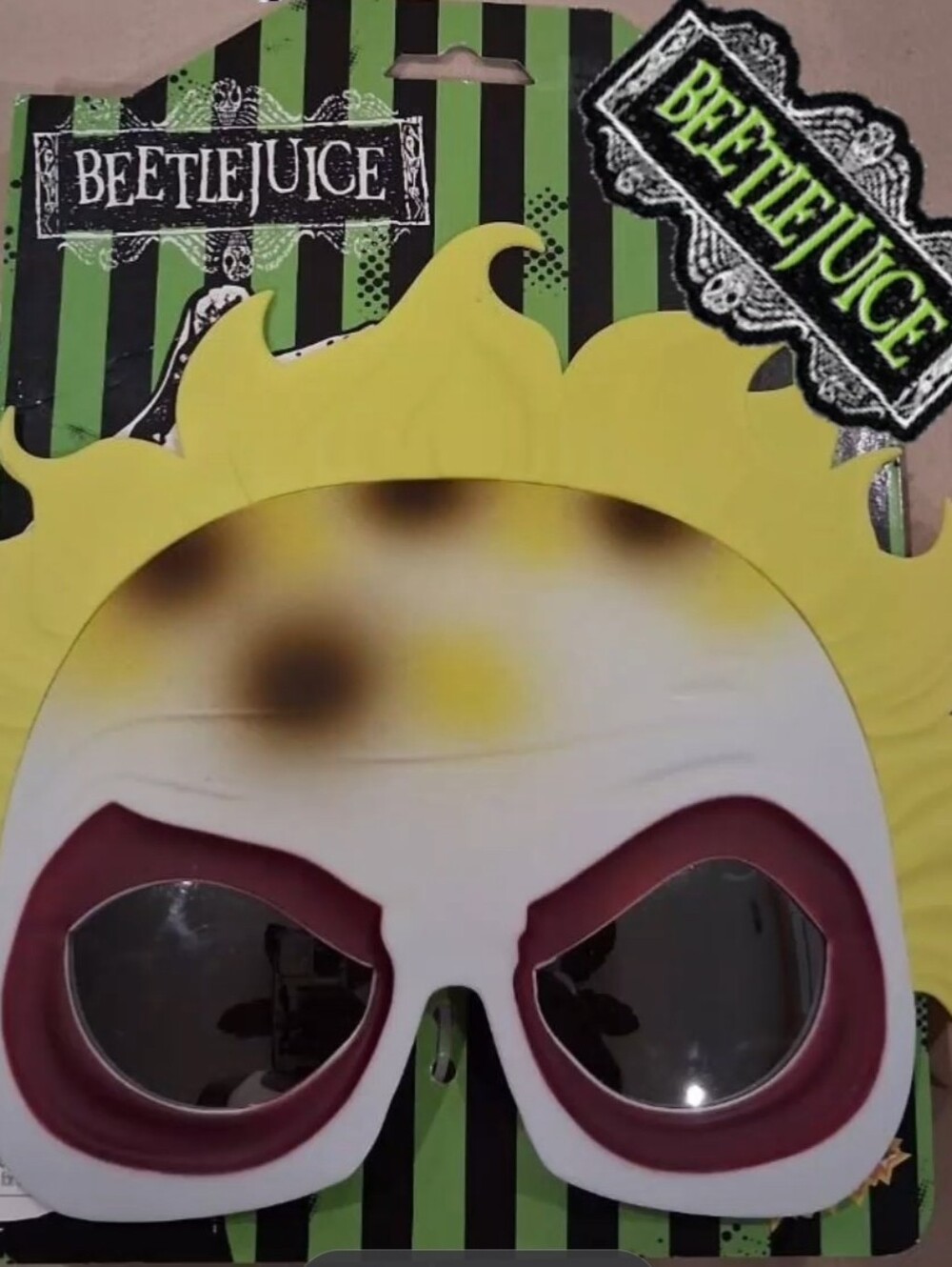 Beetlejuice Glasses